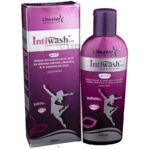 INTIWASH PH 3.5 BOTTLE OF 100ML HYGIENE WASH NEW